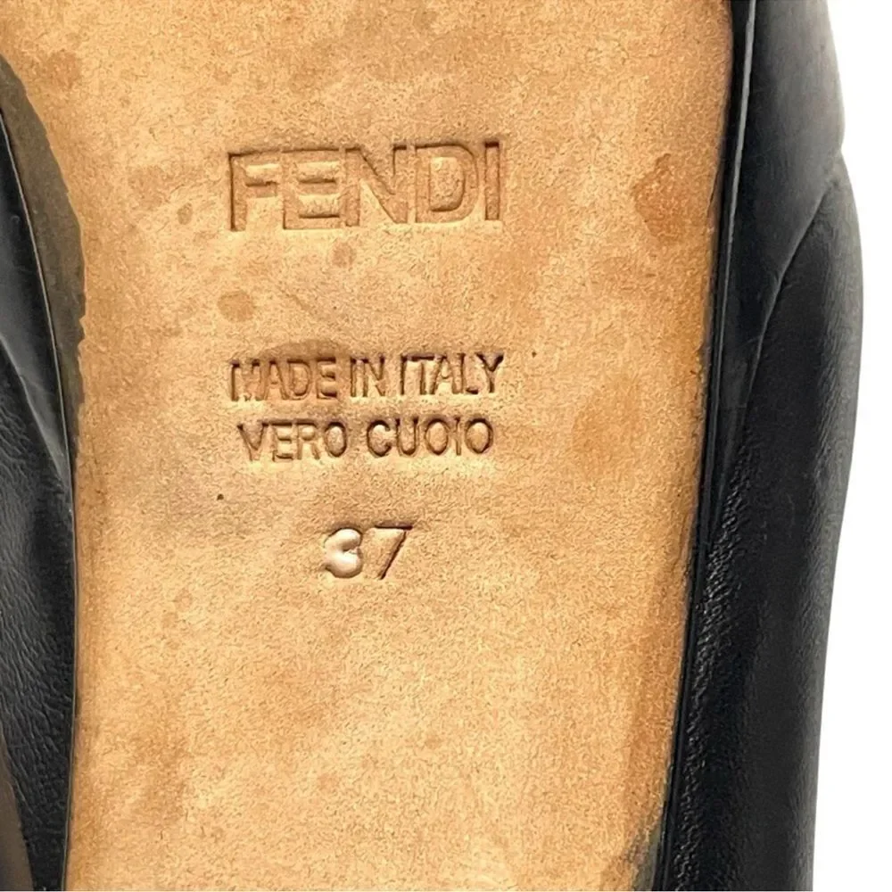 Fendi fendista leather